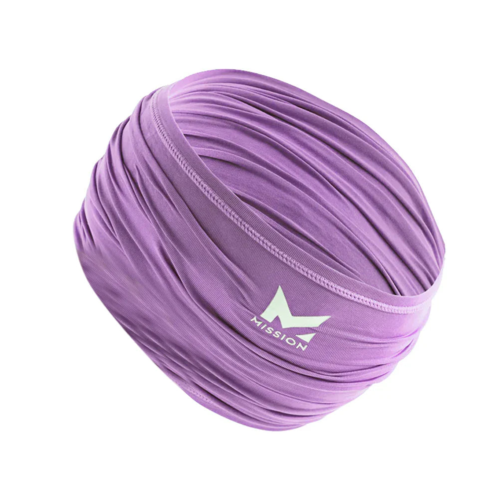 ⑨【MISSION】お子様用！6-in-1 ユースクーリングネックゲイター -Lavender-　※3/26~4/1迄に順次発送予定