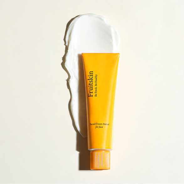 【Fruitskin】ビーガンフェイシャルクリームバター 夜用クリーム(50ml)　※4/18〜5/12頃より配送予定