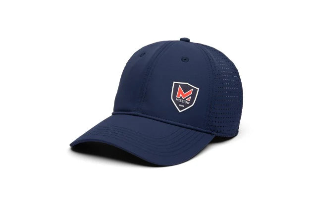 【MISSION】Flex Varsity Hat Navy S/M　※8/20〜26より順次発送