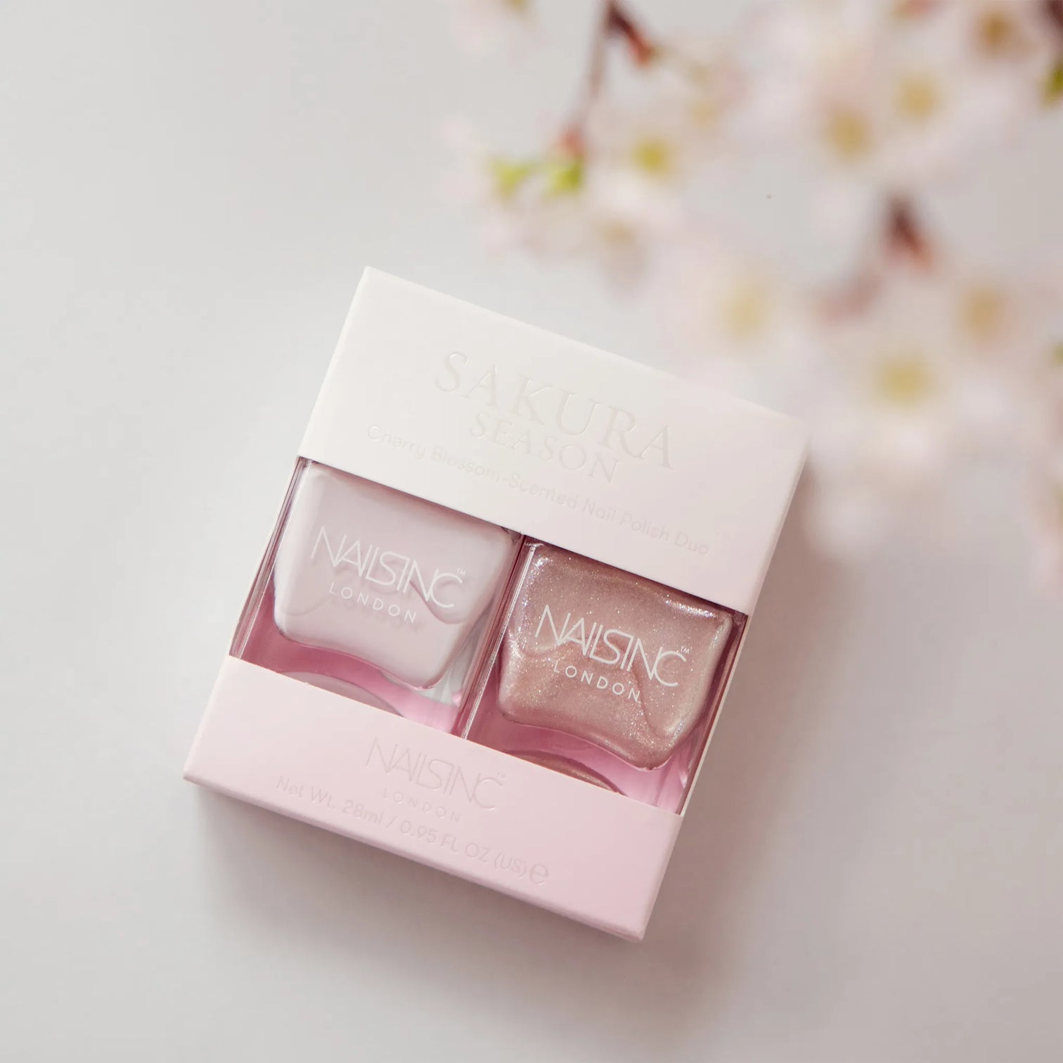 【NAILSINC】31　SAKURA COLLECTION nail polish duo ※5/28-6/3より順次発送