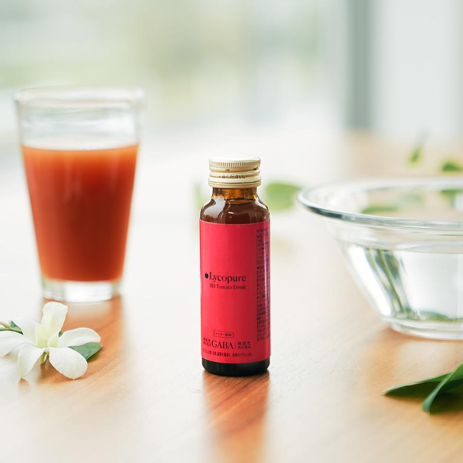 Lycopure(ﾘｺﾋﾟｭｱ) BH Tomato Drink (50ml×10本)　　(期限:2024/09/28)　※6/25-7/1頃より順次配送