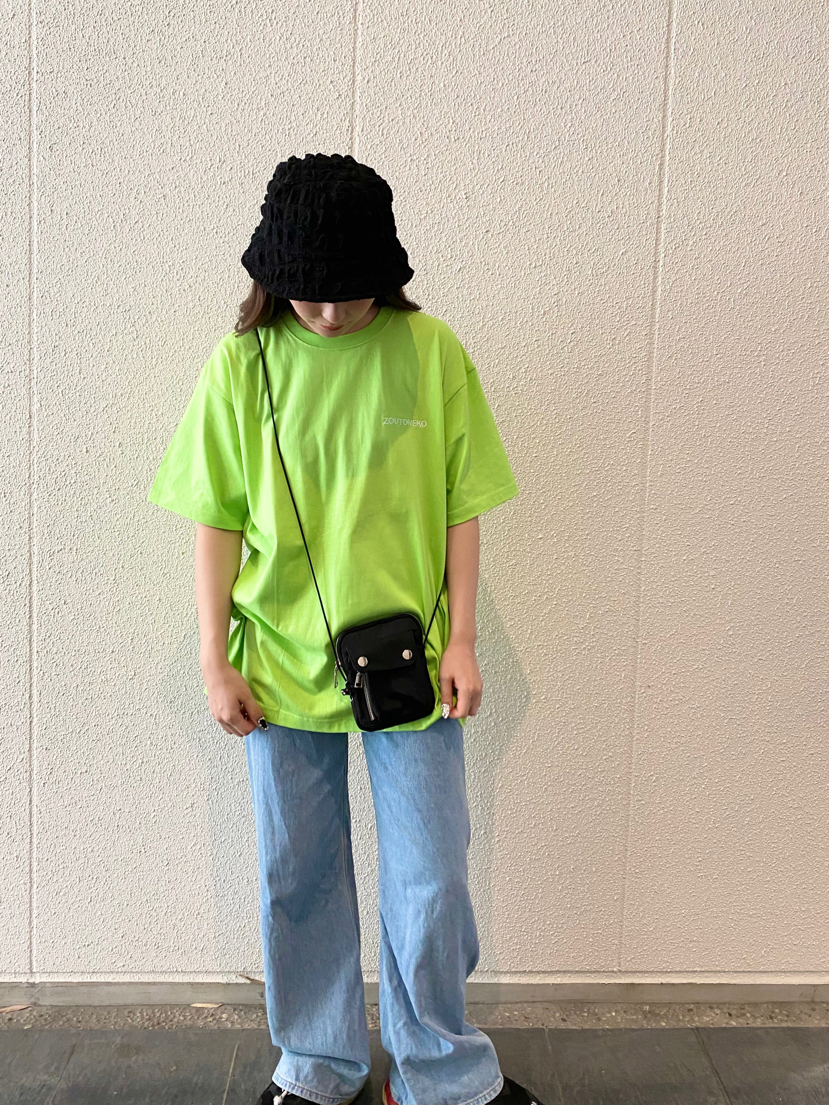 ZOUTONEKO オリジナルTシャツ ライムグリーン ※事務所発送